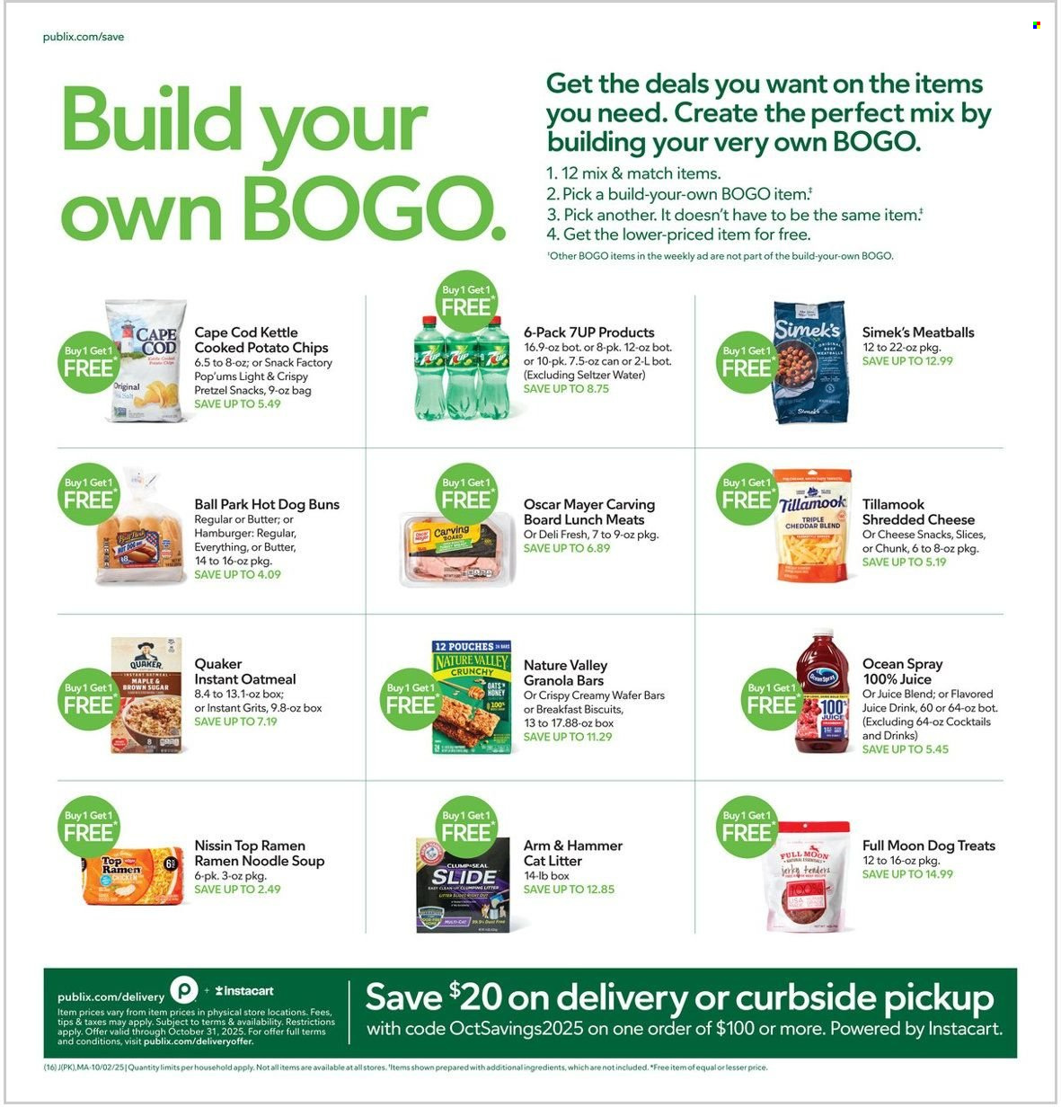 Publix ad - 10/02/2025 - 10/08/2025. Page 16