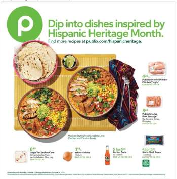 Publix Flyer - 10/02/2025 - 10/08/2025.