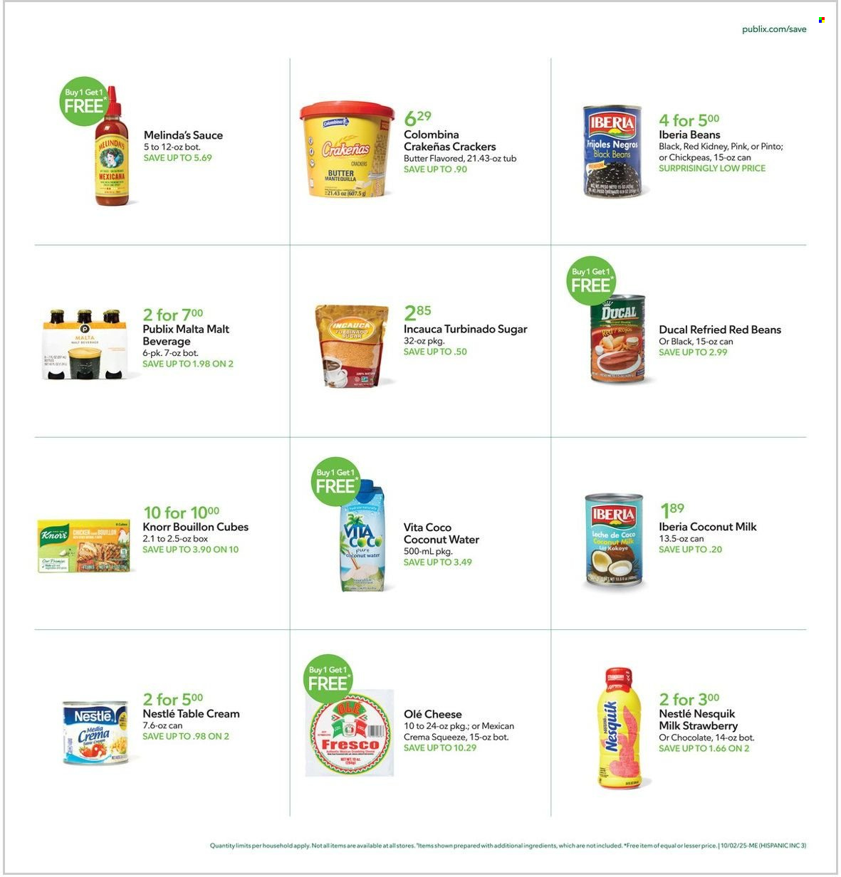 Publix ad - 10/02/2025 - 10/08/2025. Page 3