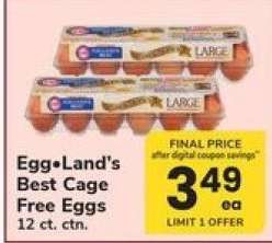 Egg•Land’s Best Cage Free Eggs