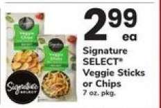 Signature SELECT Veggie Sticks or Chips