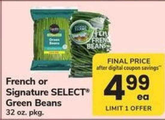 French or Signature SELECT Green Beans