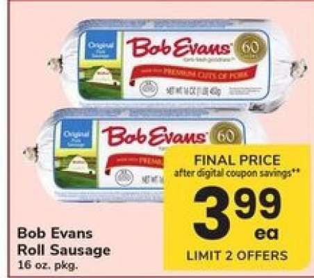 Bob Evans Roll Sausage