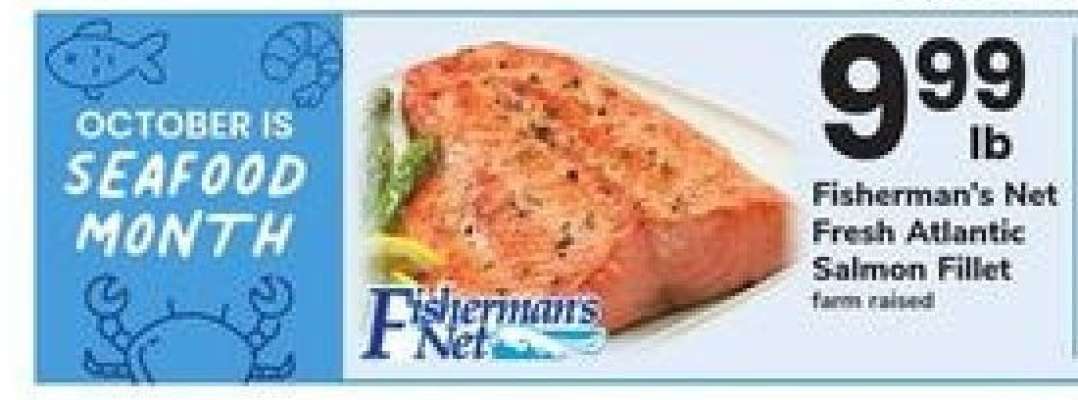 Fisherman's Net Fresh Atlantic Salmon Fillet