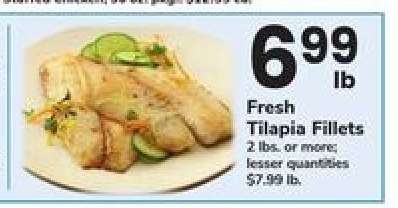 Fresh Tilapia Fillets