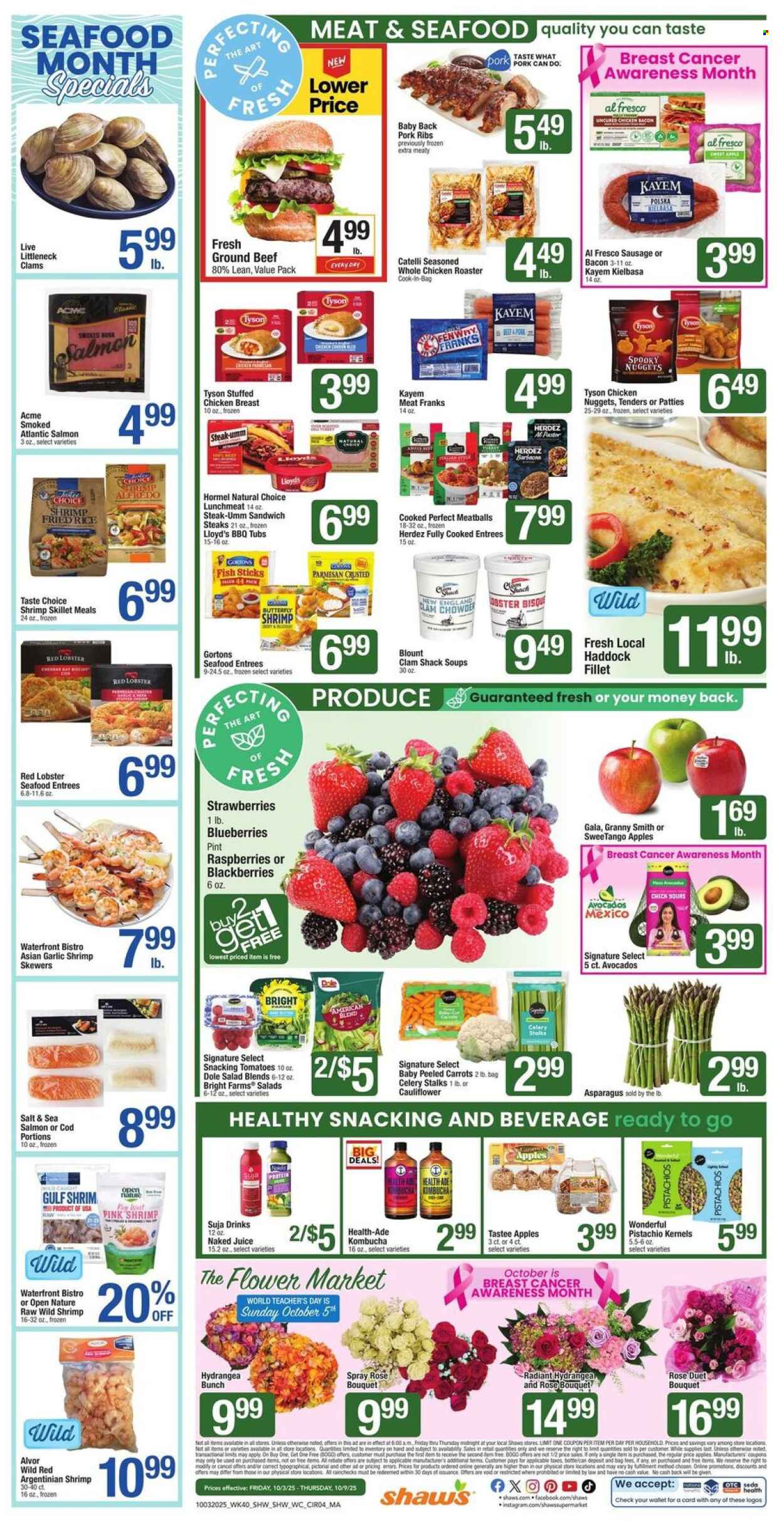 Shaw’s ad - 10/03/2025 - 10/09/2025. Page 4