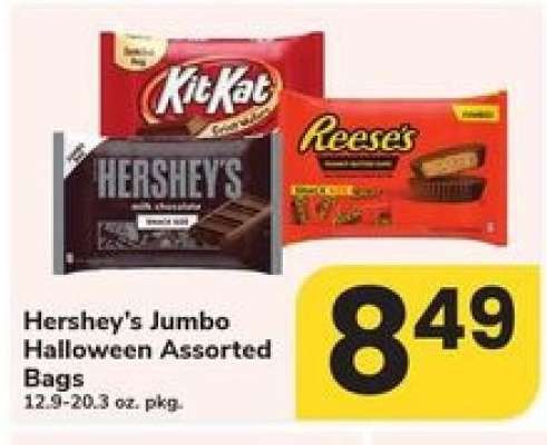 Hershey's Jumbo Halloween Assorted Bags