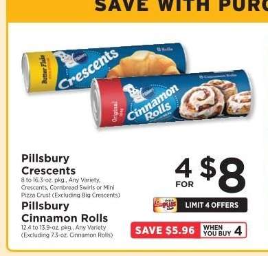 Pillsbury Crescents & Cinnamon Rolls