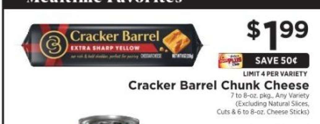 Cracker Barrel Chunk Cheese