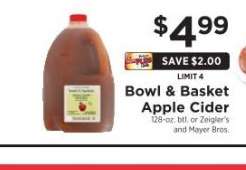 Bowl & Basket Apple Cider