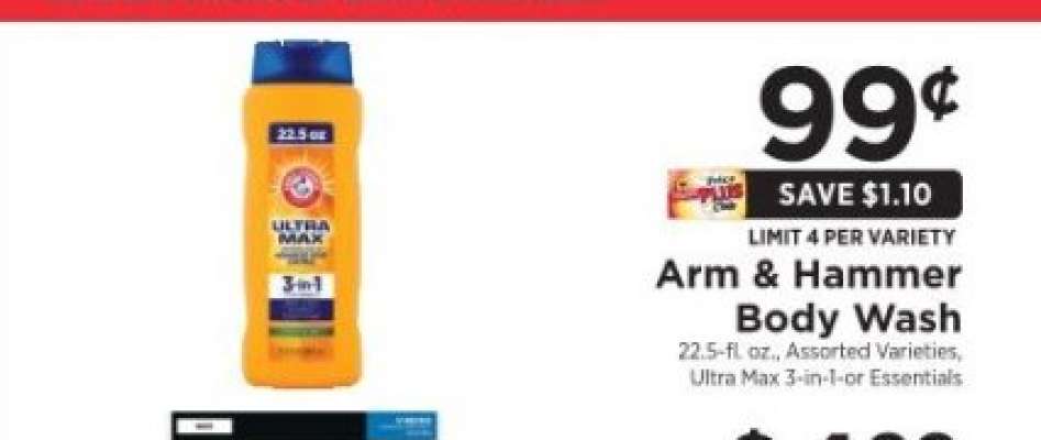 Arm & Hammer Body Wash