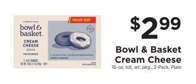 Bowl & Basket Cream Cheese