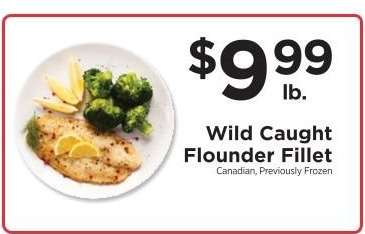 Wild Caught Flounder Fillet