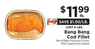 Bang Bang Cod Fillet