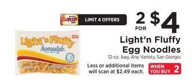 Light 'n Fluffy Egg Noodles