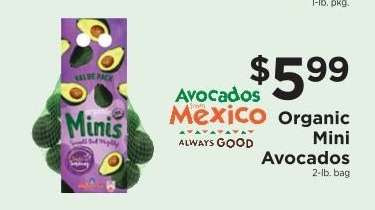 Organic Mini Avocados