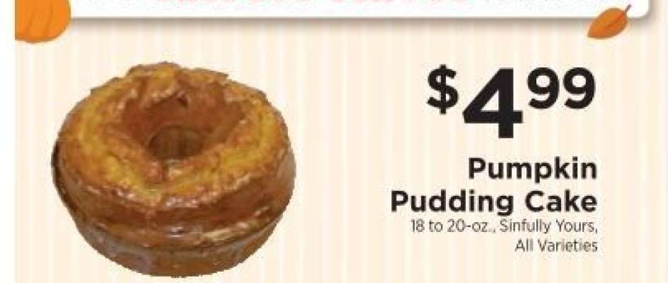 Pumpkin Pudding Cake