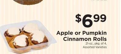 Apple or Pumpkin Cinnamon Rolls