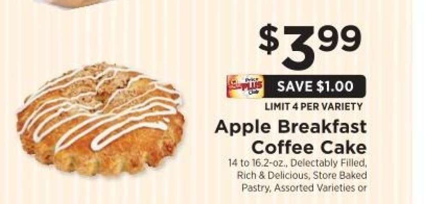 Apple Breakfast Coffee Cake