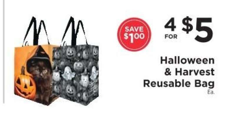 Halloween & Harvest Reusable Bag