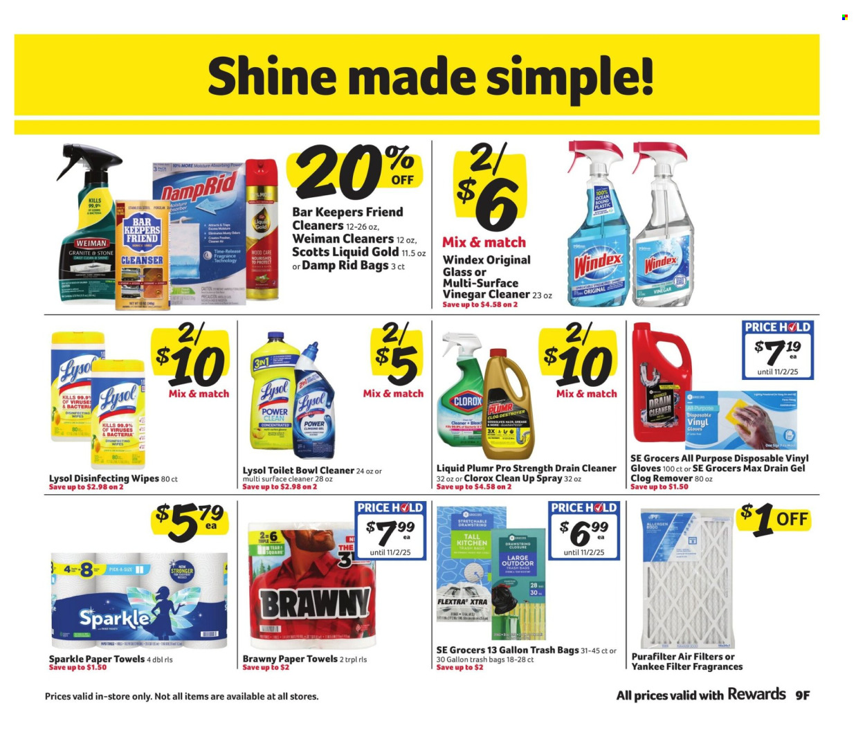 Winn Dixie ad - 10/01/2025 - 10/14/2025. Page 9
