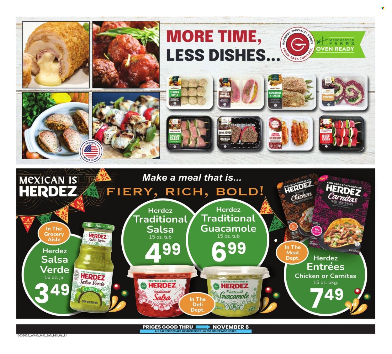 Safeway ad - 10/03/2025 - 11/06/2025. Page 6