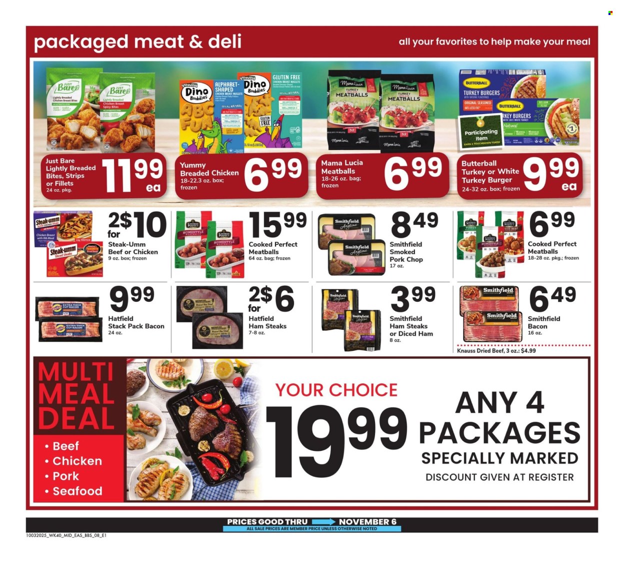 Safeway ad - 10/03/2025 - 11/06/2025. Page 8