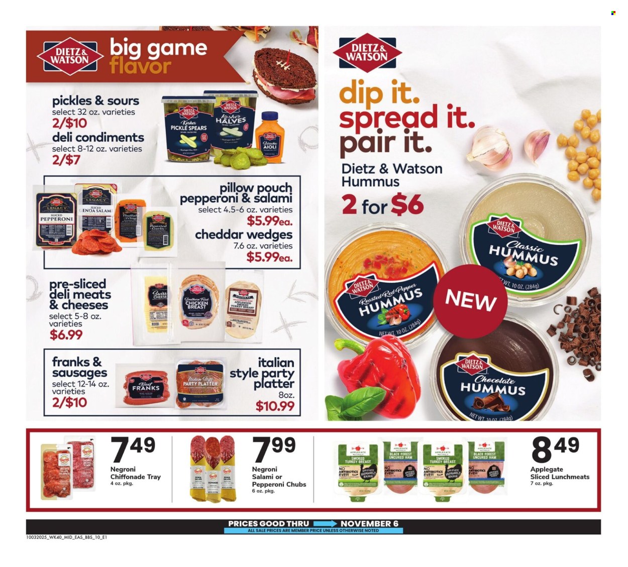 Safeway ad - 10/03/2025 - 11/06/2025. Page 10