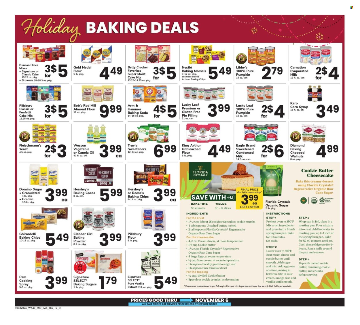 Safeway ad - 10/03/2025 - 11/06/2025. Page 12
