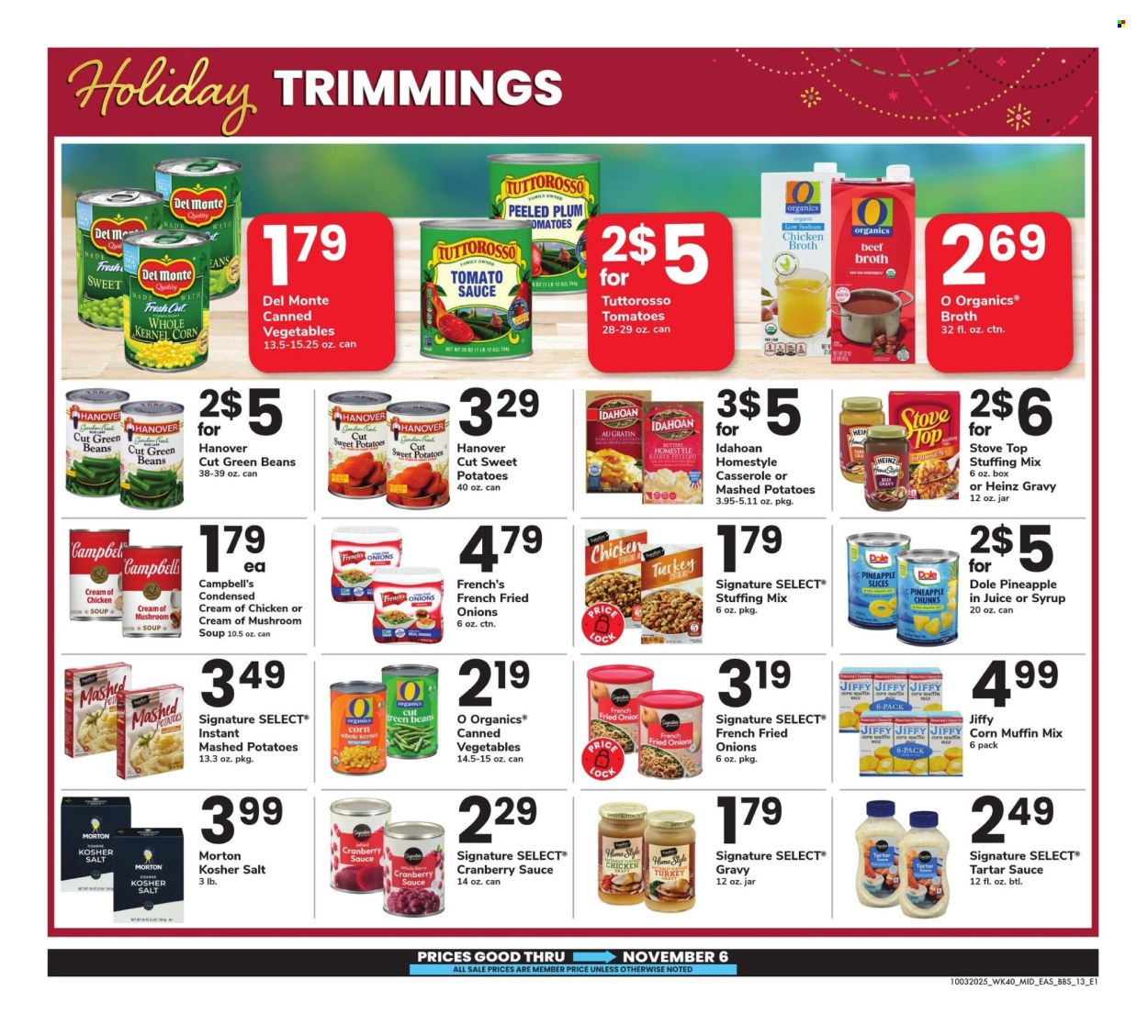Safeway ad - 10/03/2025 - 11/06/2025. Page 13