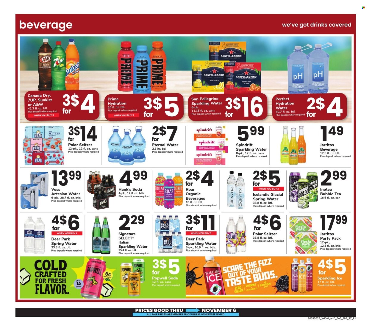 Safeway ad - 10/03/2025 - 11/06/2025. Page 27