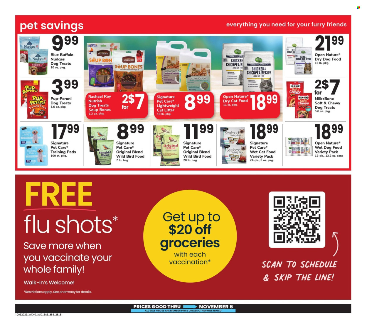 Safeway ad - 10/03/2025 - 11/06/2025. Page 28