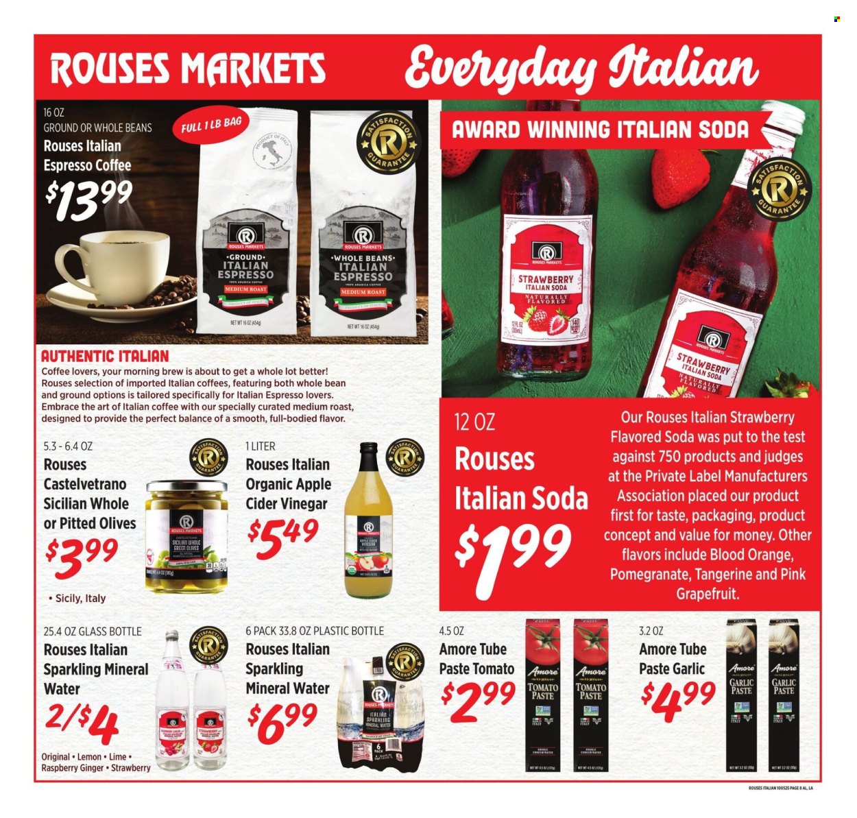 Rouses Markets ad - 10/01/2025 - 11/05/2025. Page 8
