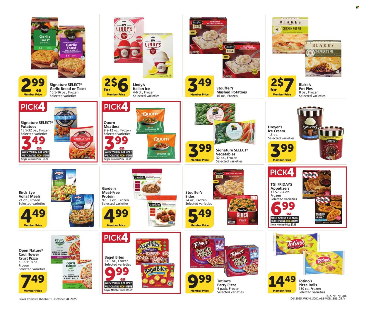 Albertsons ad - 10/01/2025 - 10/28/2025. Page 5