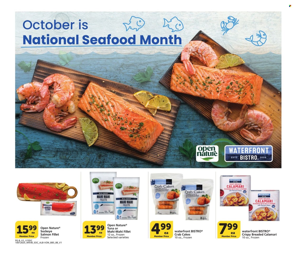 Albertsons ad - 10/01/2025 - 10/28/2025. Page 8