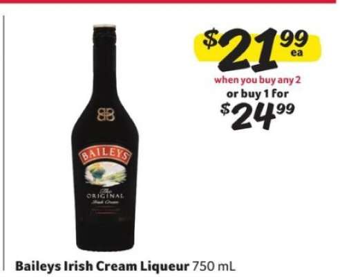 Baileys Irish Cream Liqueur