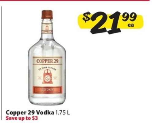 Copper 29 Vodka