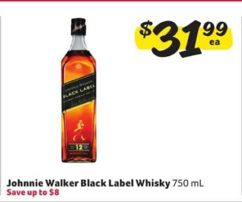 Johnnie Walker Black Label Whisky