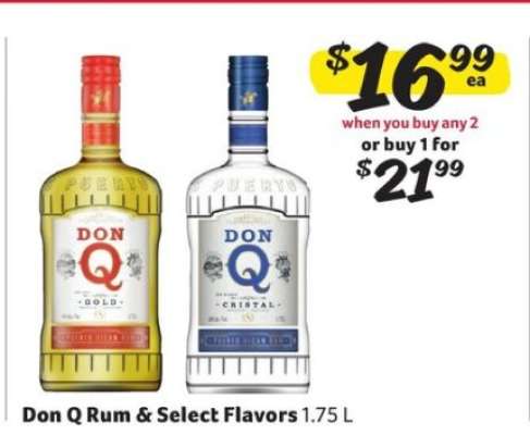 Don Q Rum & Select Flavors