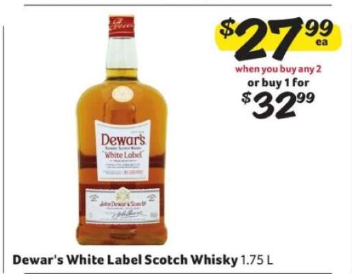 Dewar's White Label Scotch Whisky