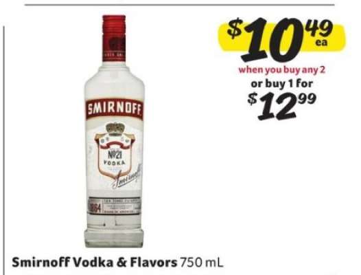 Smirnoff Vodka & Flavors