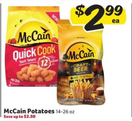 McCain Potatoes