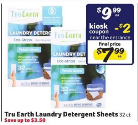 Tru Earth Laundry Detergent Sheets
