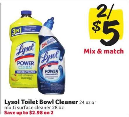 Lysol Toilet Bowl Cleaner