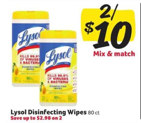 Lysol Disinfecting Wipes