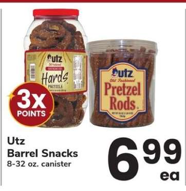 Utz Barrel Snacks
