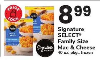 Signature SELECT Family Size Mac & Cheese