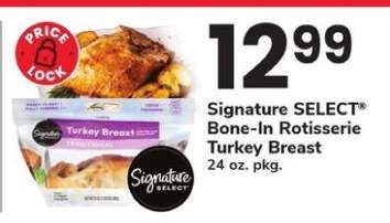 Signature SELECT Bone-In Rotisserie Turkey Breast