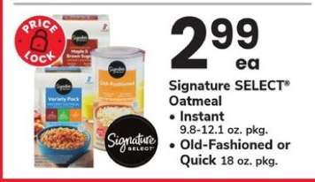 Signature SELECT Oatmeal
