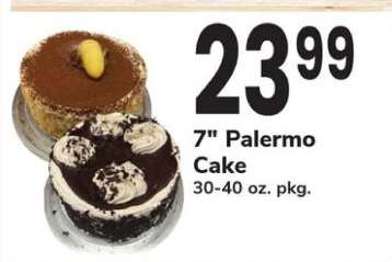 7" Palermo Cake